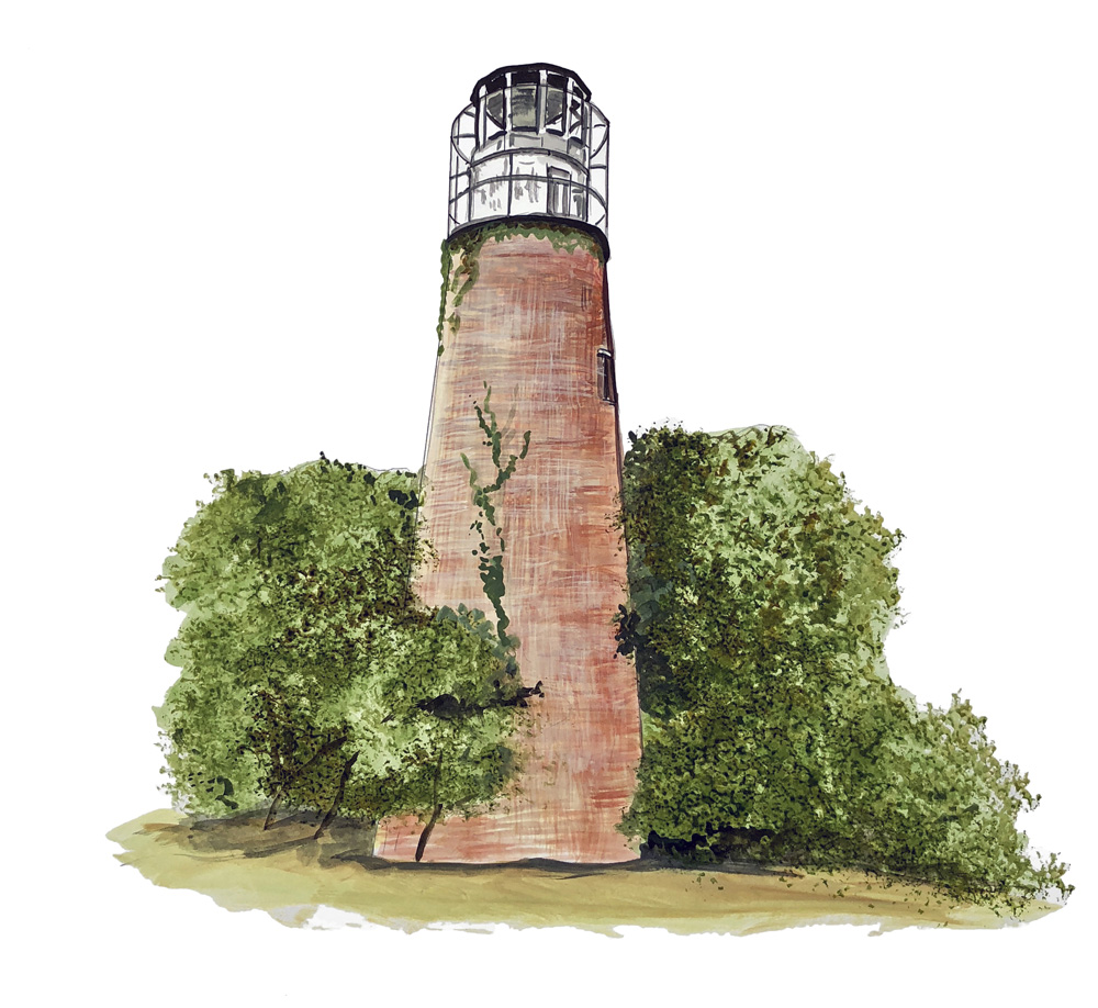 Little Cumberland Island Lighthouse [STK1263] 5.99