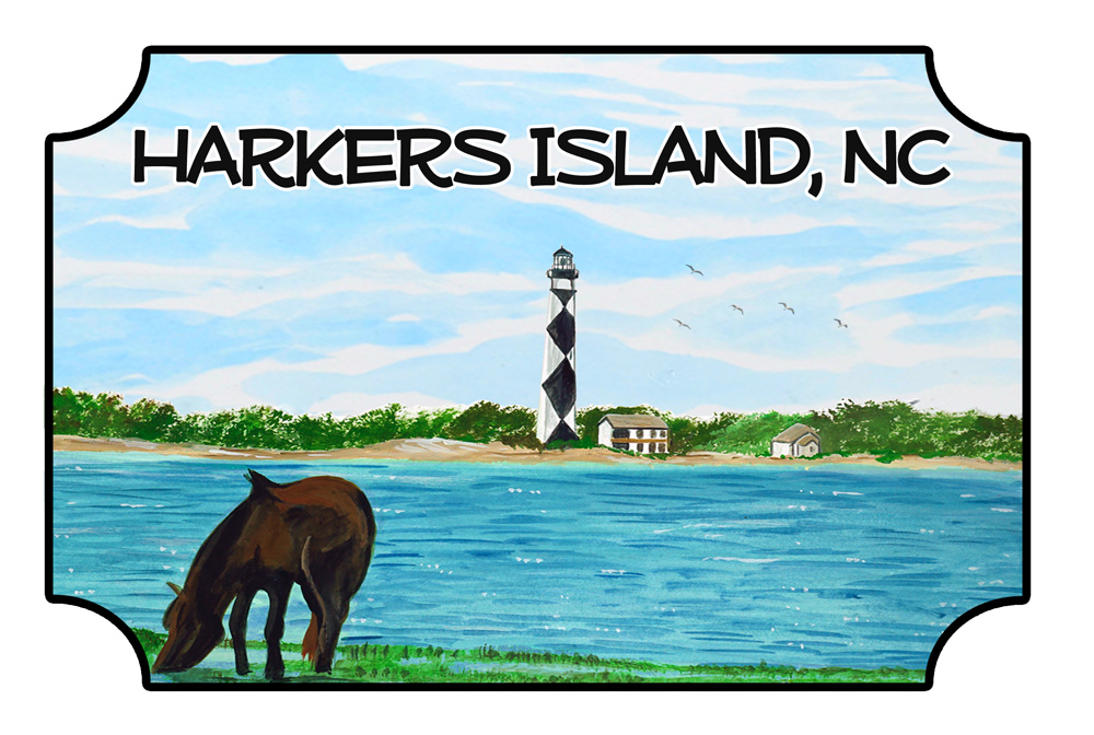 Harkers Island Cape Lookout Scene [STK1334] 5.99