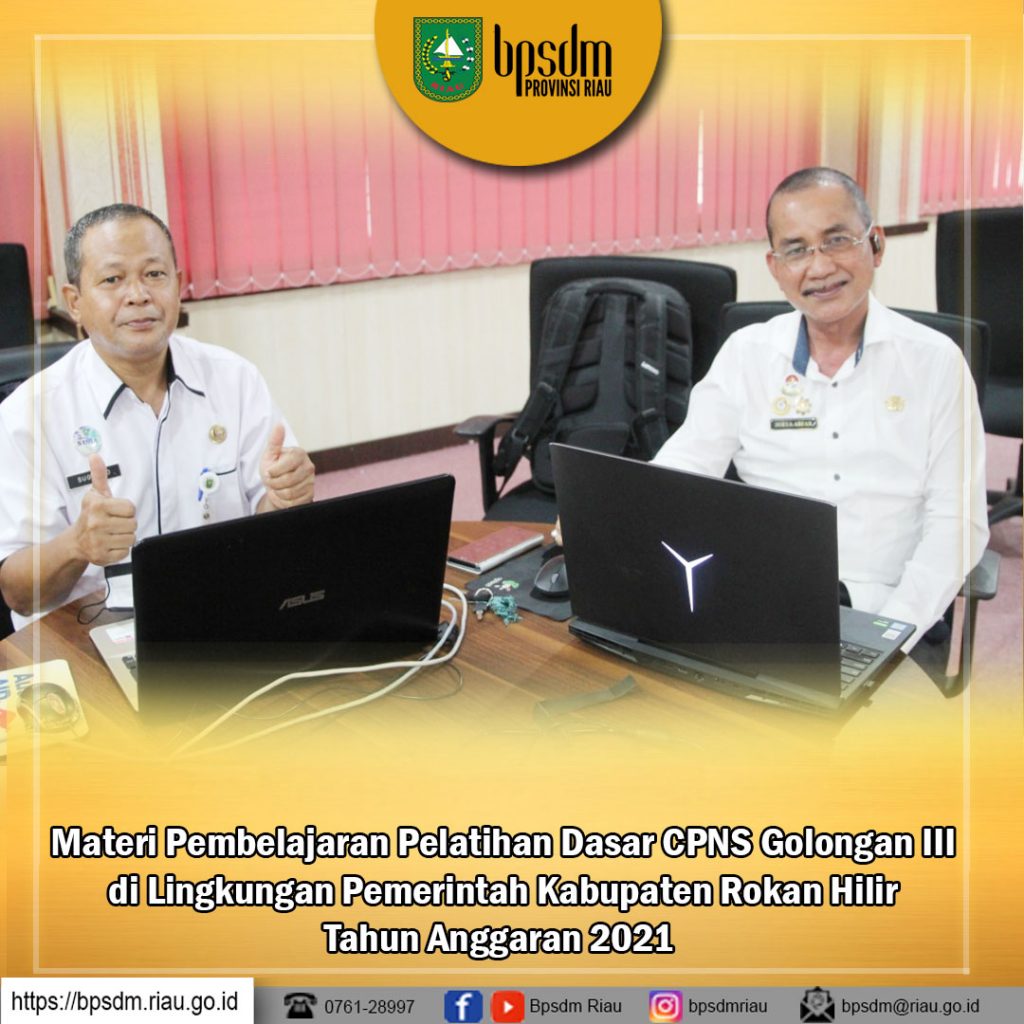 Pemberian Materi Pembelajaran Pada Pelatihan Dasar (LATSAR) CPNS