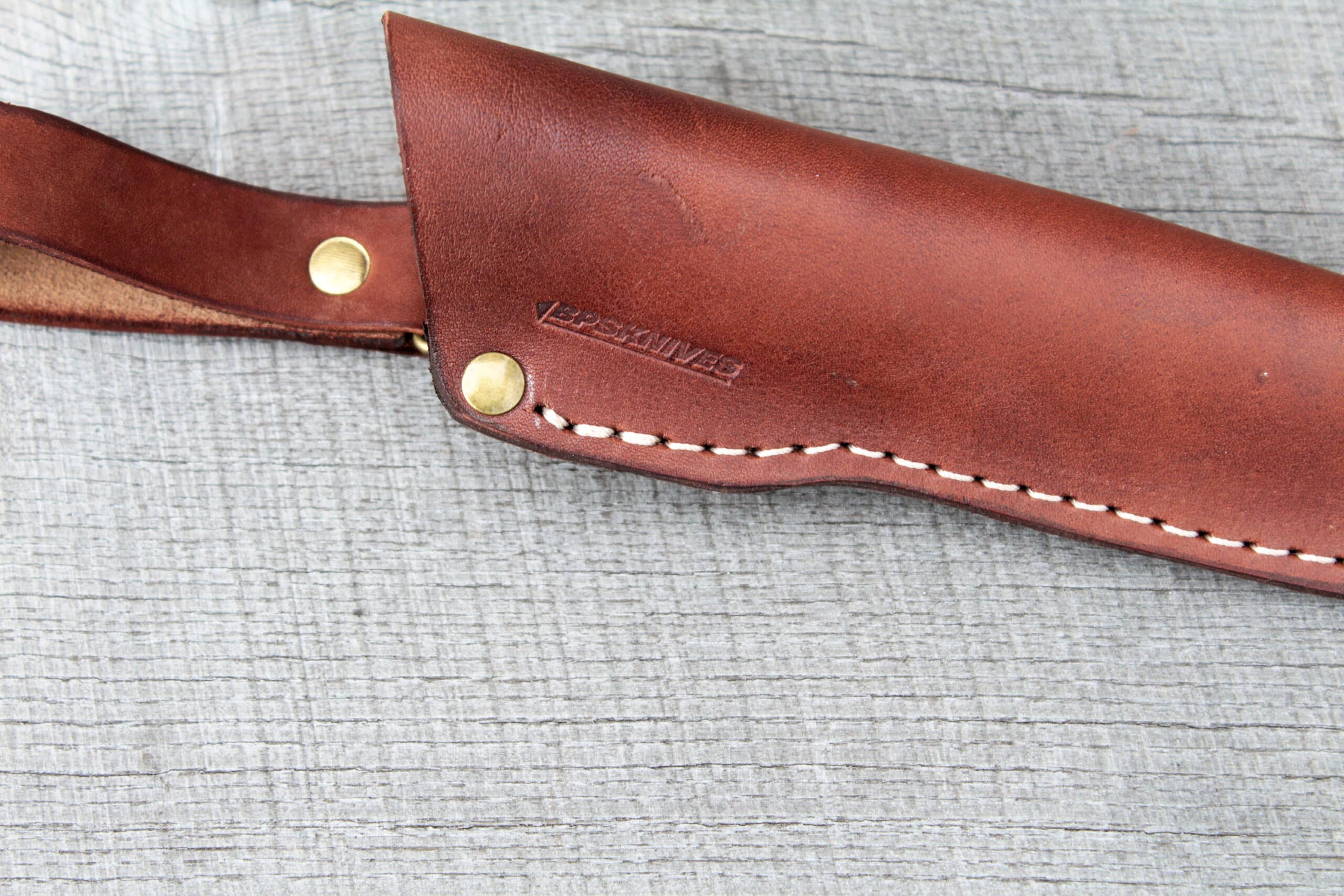 SH06 Leather Sheath — High quality handmade camping knives — BPS
