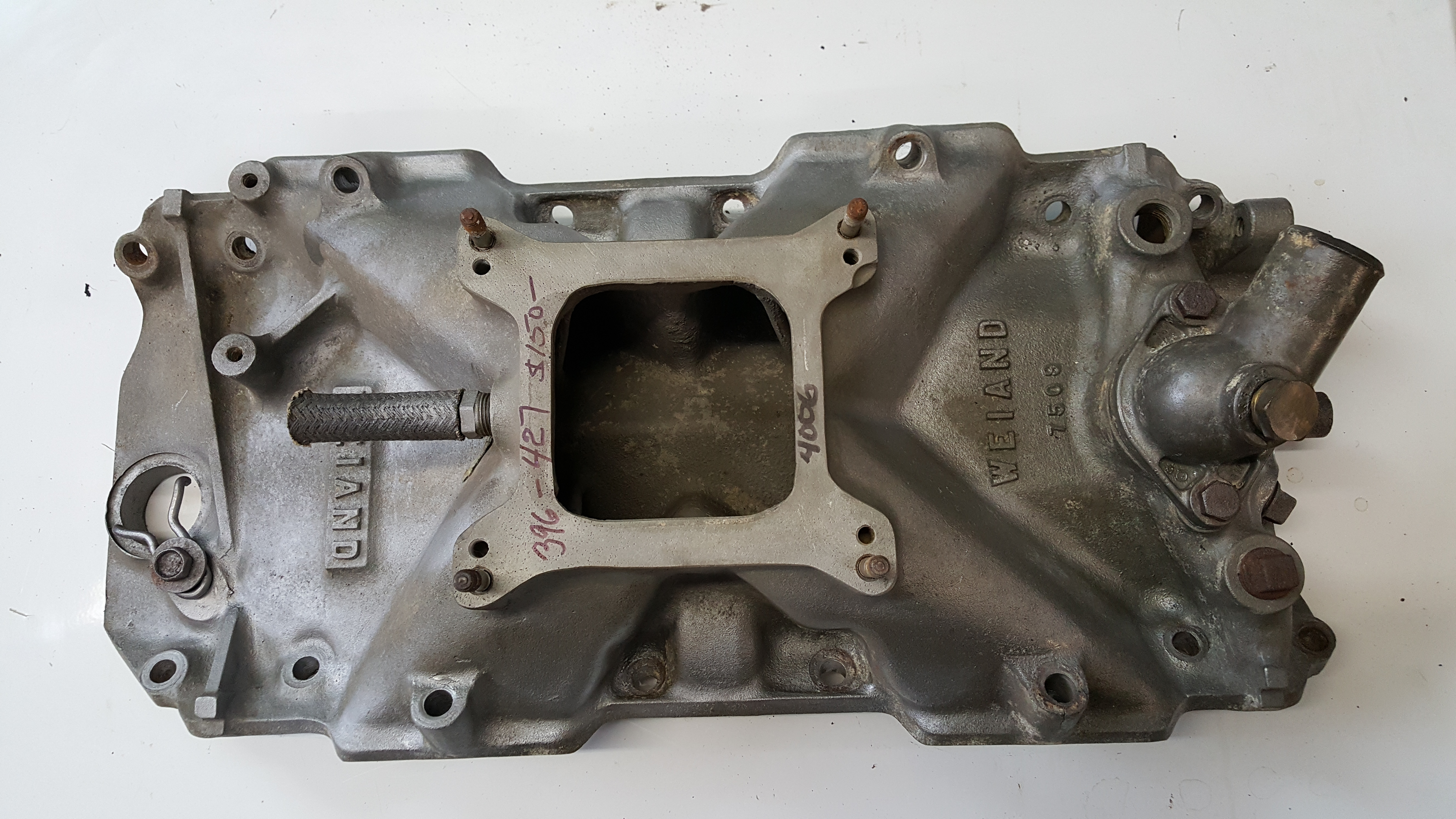 Weiand 7509 Big Block Chevrolet Single Plane Intake B&P SPEED SHOP