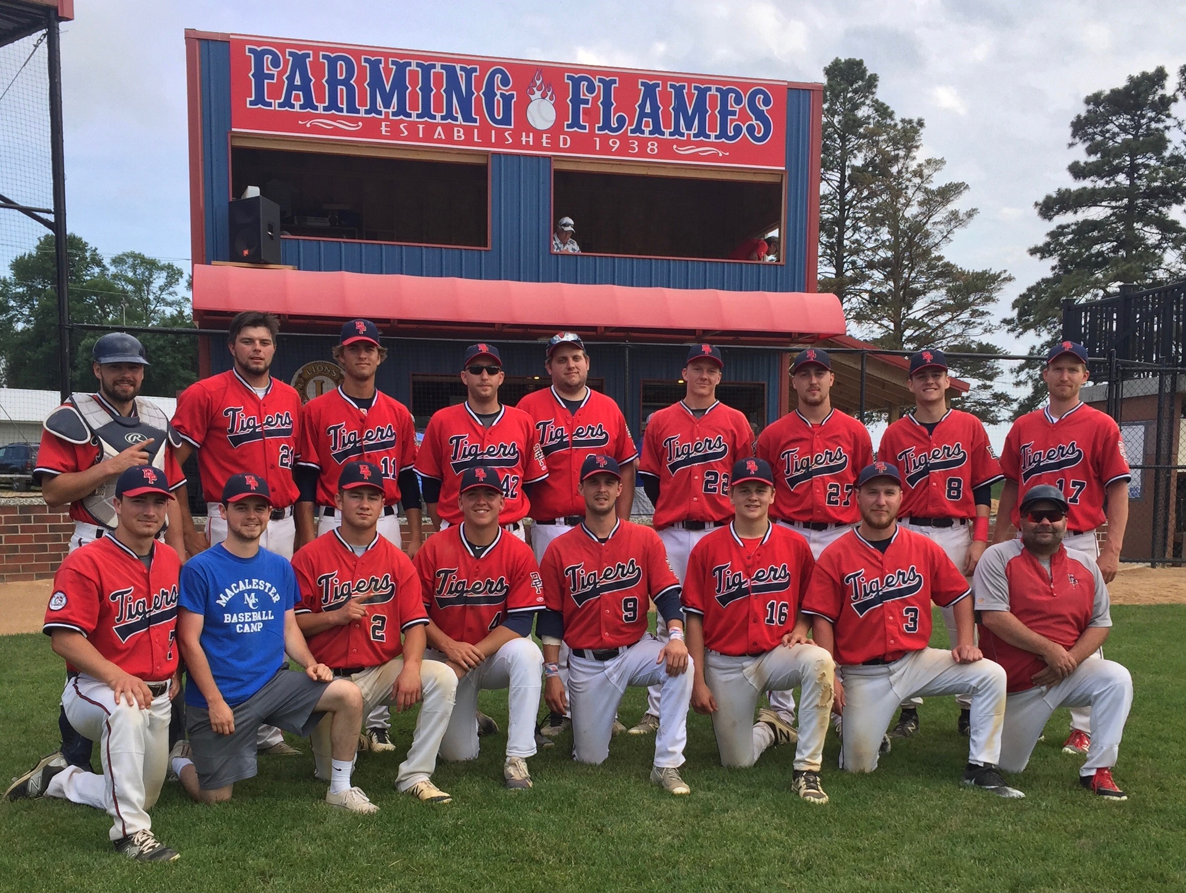 Belle Plaine Tigers Amateur Baseball Site