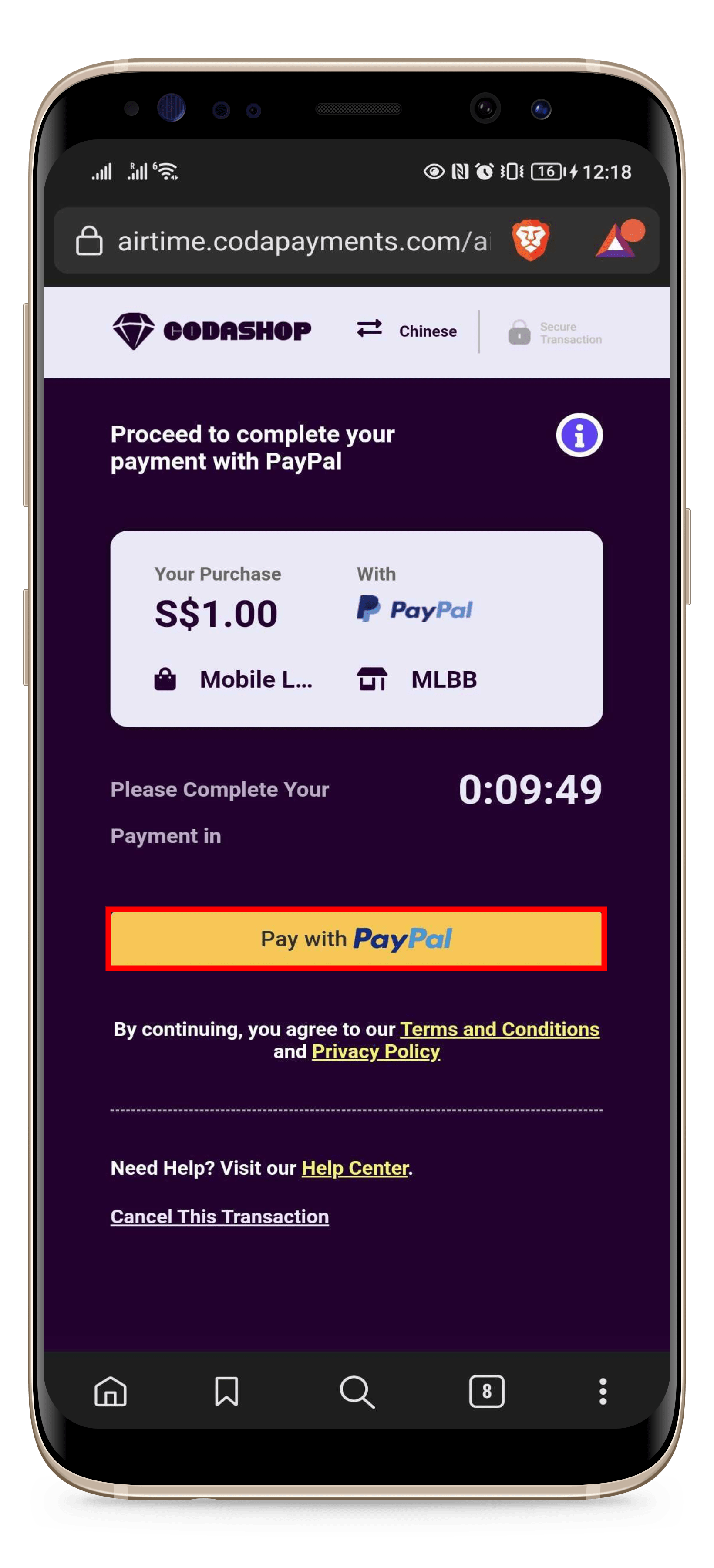 How to pay with PayPal Brazil
