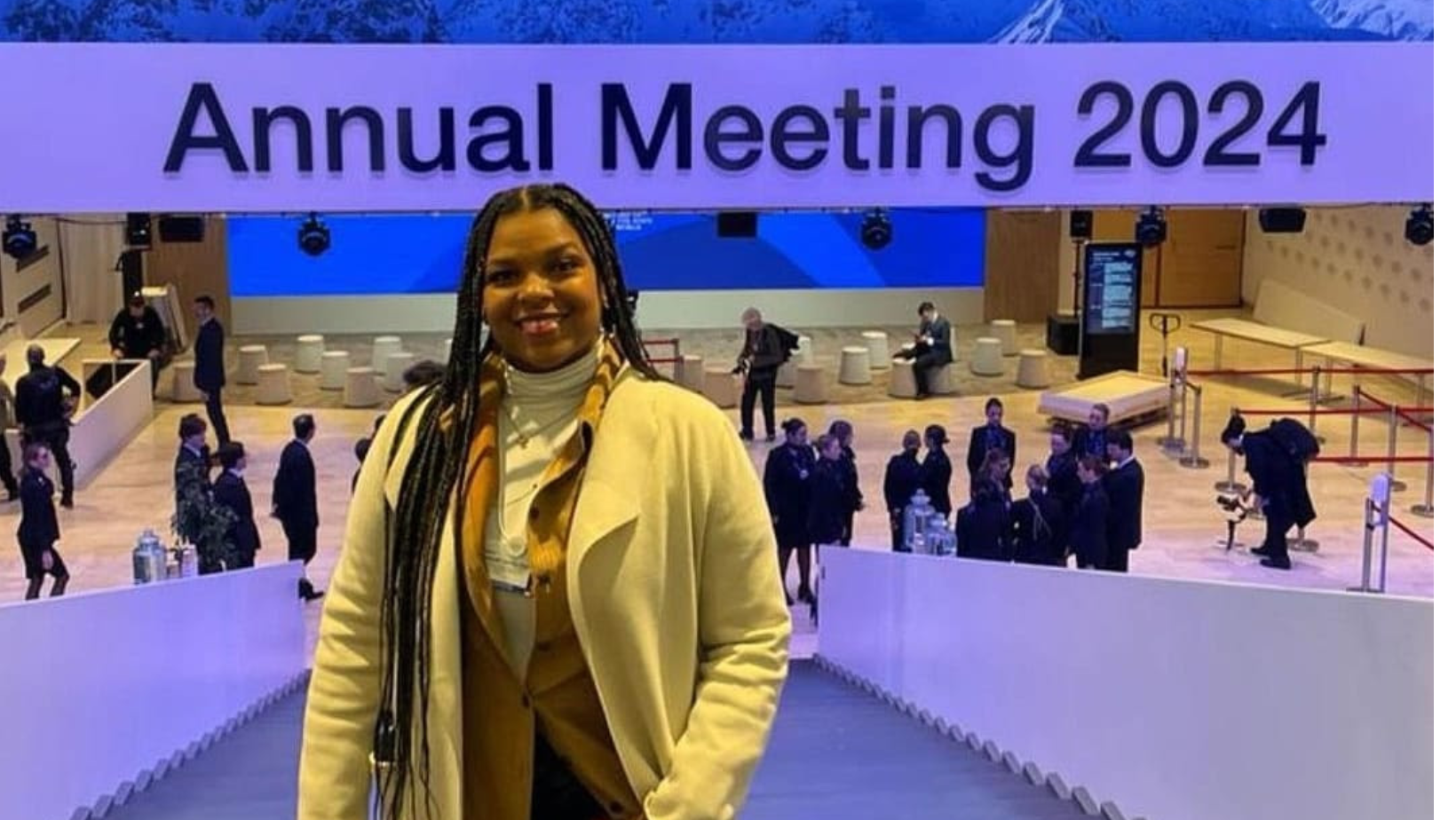 Luana Ozemela é convidada do Fórum Econômico Mundial para debater