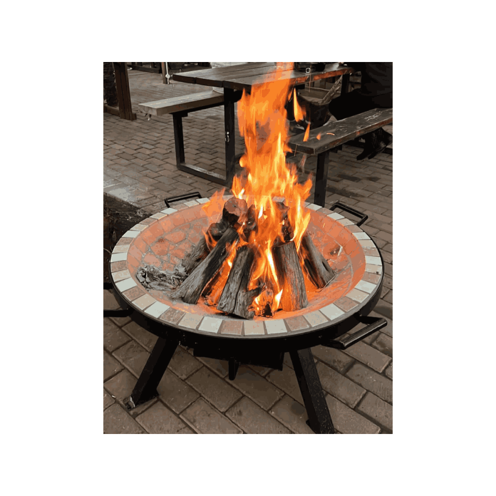 Al Fresco Fire Pit with Fire Braai Grid (Wood/Charcoal) Braai Culture