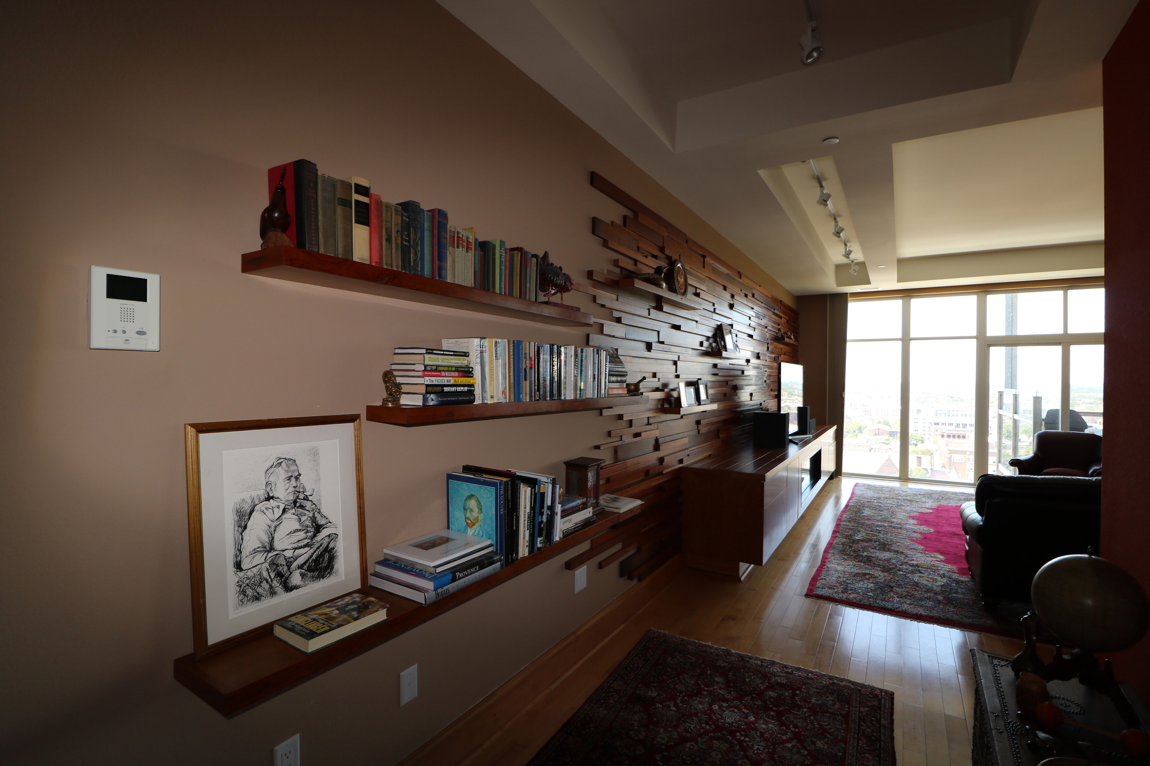 Custom Designed Accent Wall Braatz Building