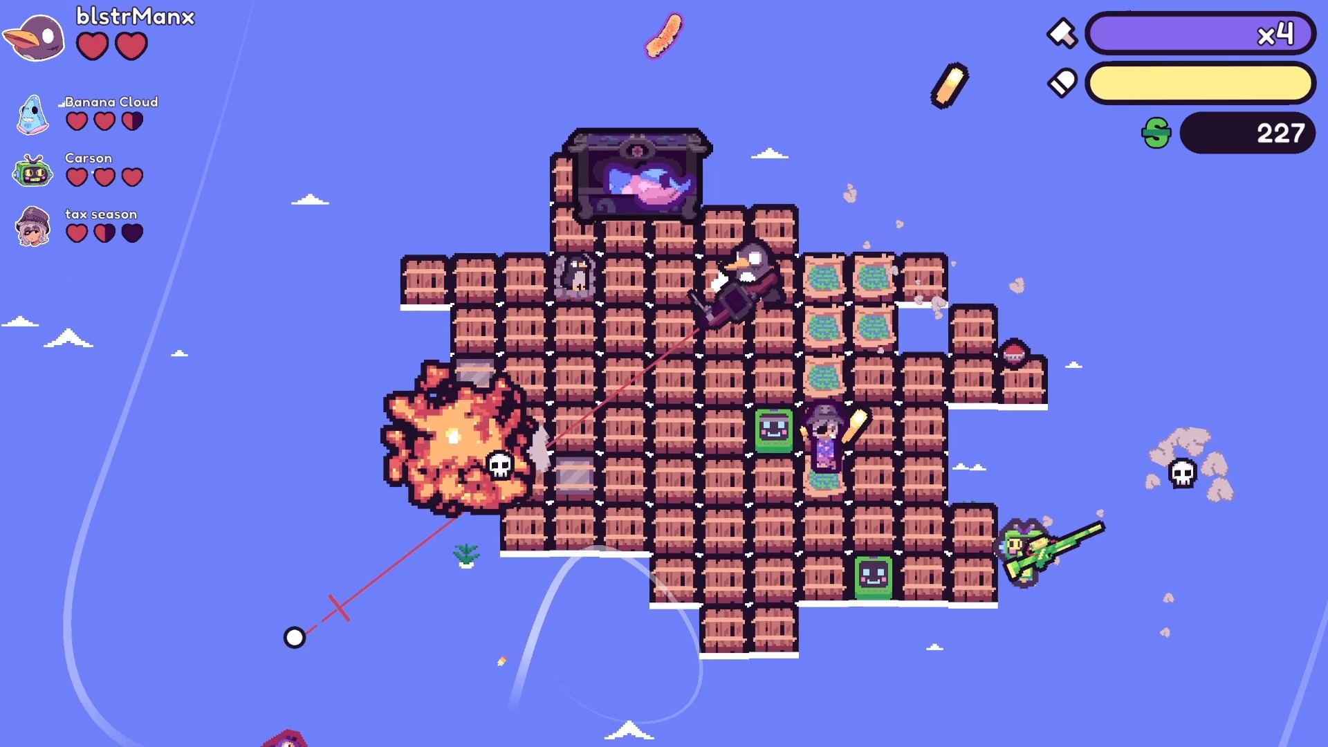 Super Raft Boat Together Press Kit Brace Yourself Games