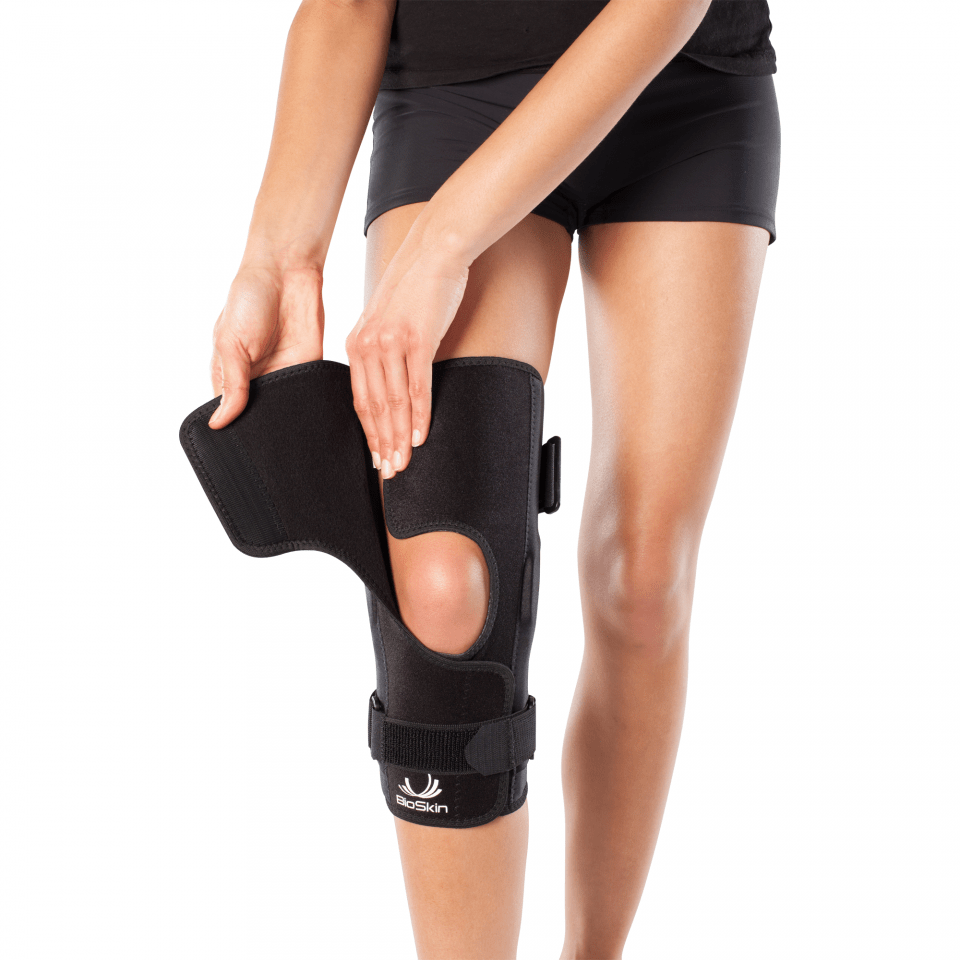 Hinged Knee Skin Front Closure Bracing Solutions