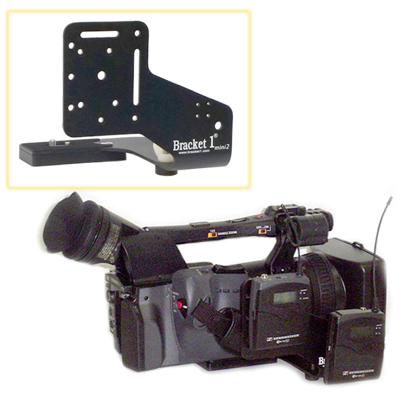 Wireless Receiver Accessory Bracket for Small Video Cameras Bracket 1