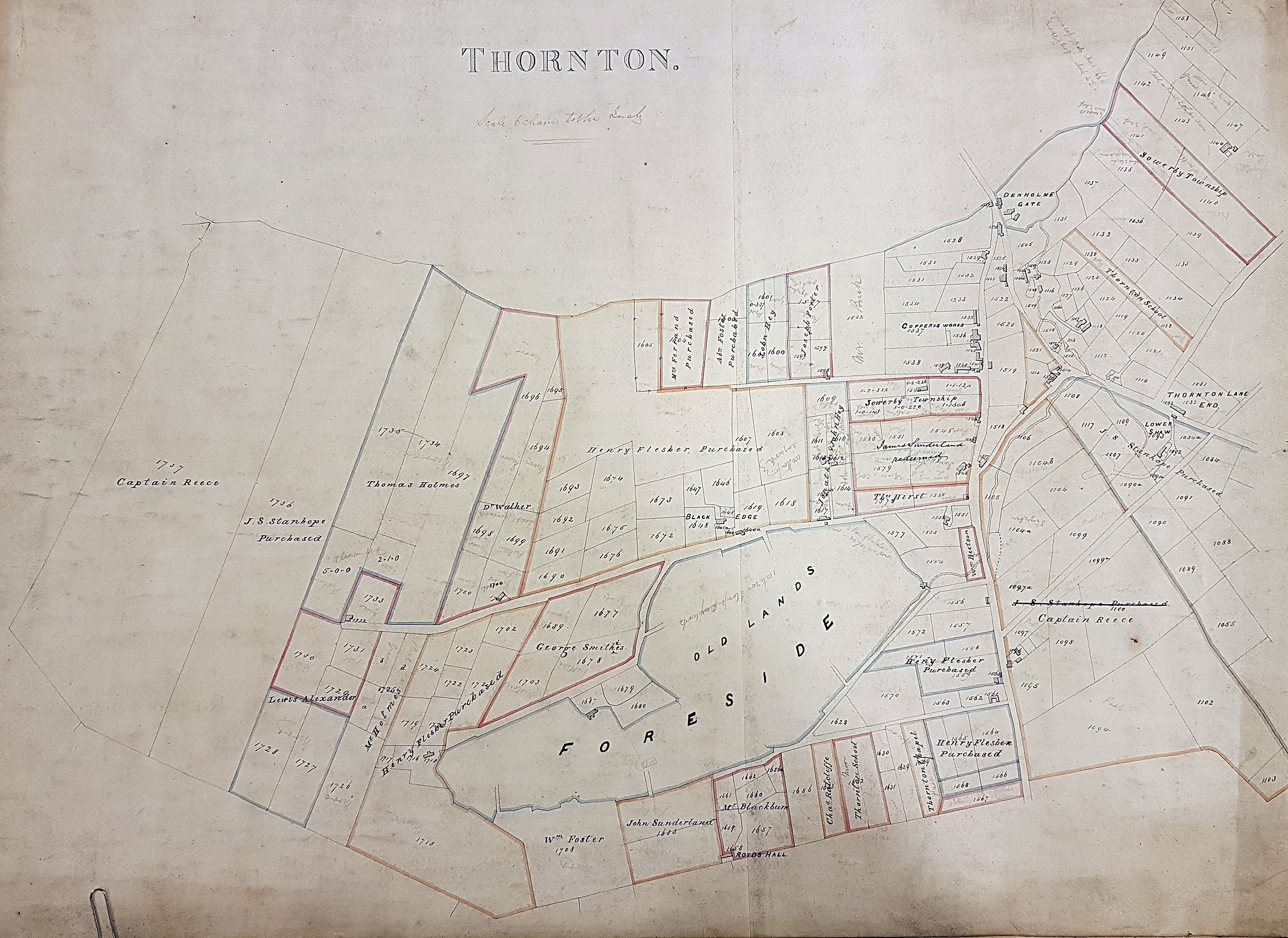 Denholme Gate in the early 19th century Bradford and District