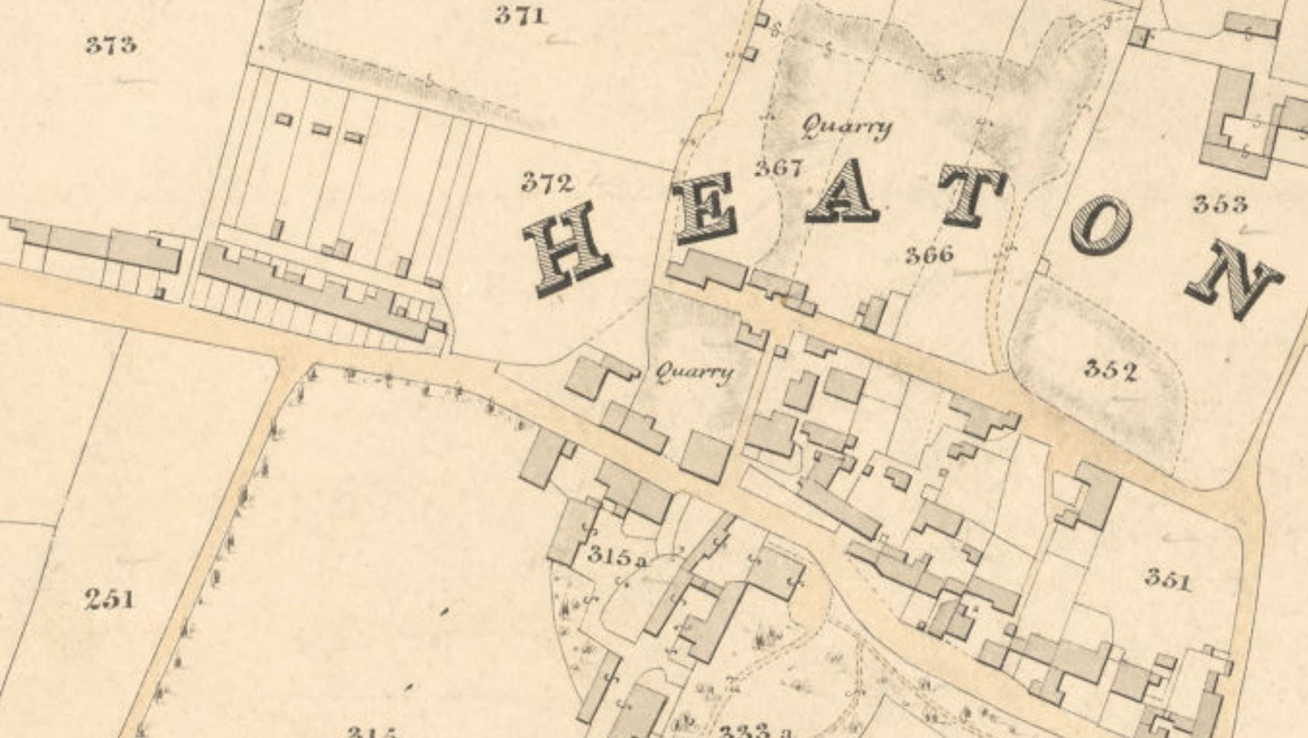 Where was Abraham Hill’s Quarry? Bradford and District Libraries Map