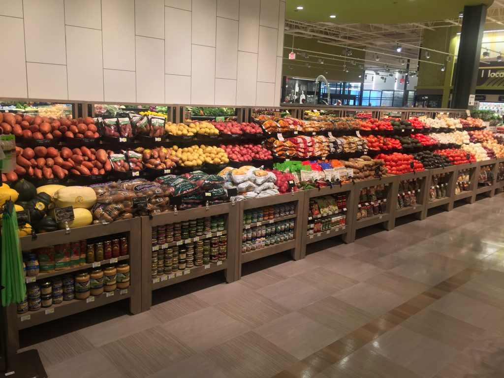 Orchard Bin Shelving Fruit & Vegetable Display 36" x 36"