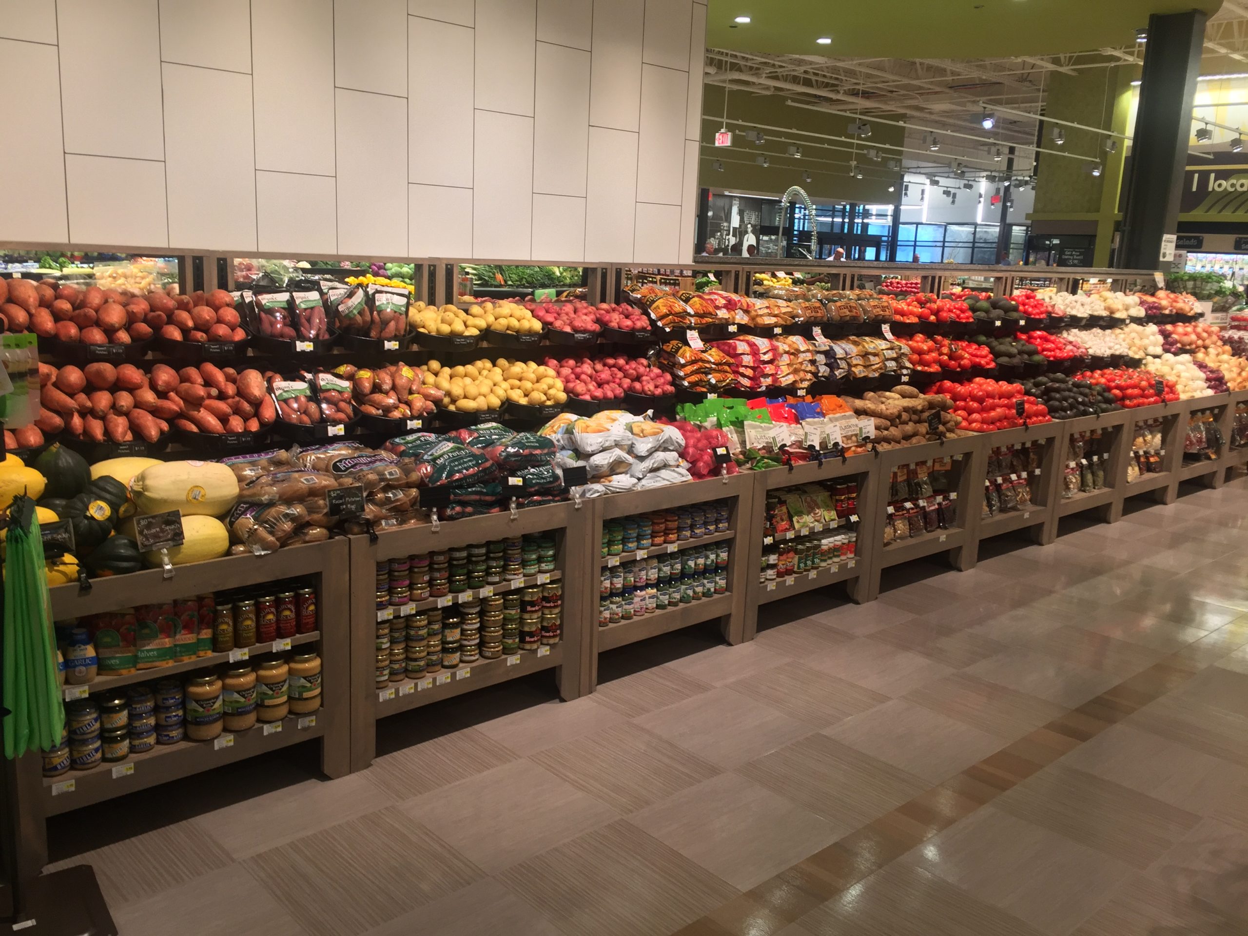 Orchard Bin Shelving Fruit & Vegetable Display 36" x 36"