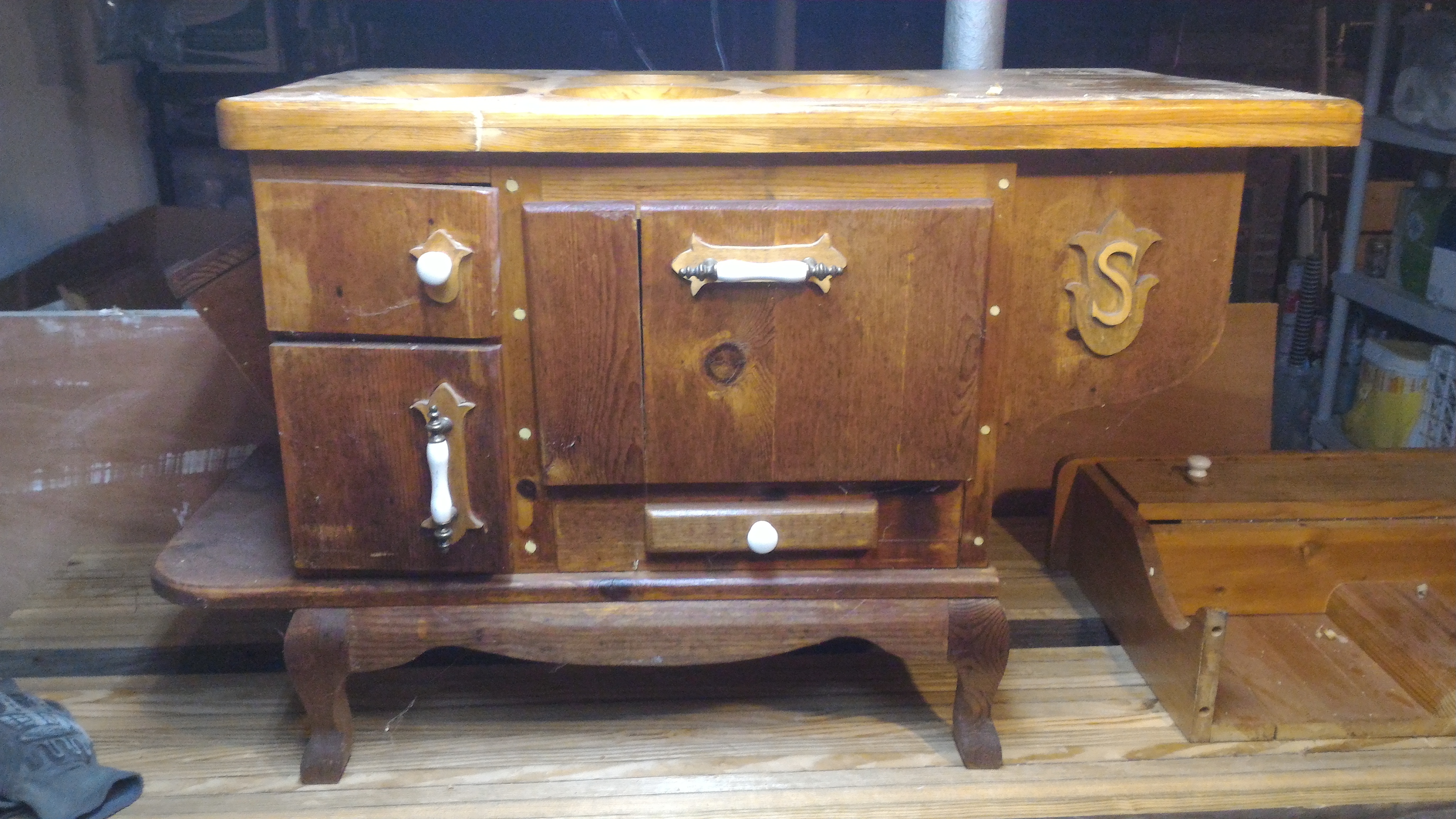 Wooden Play Stove Restoration Part 1 Brad Parham