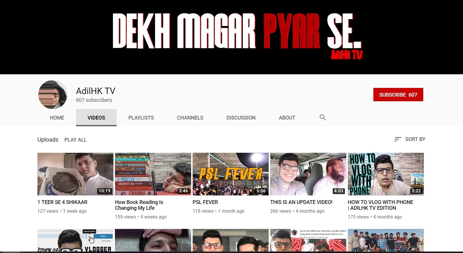 Most Promising Teenage Vloggers from Pakistan on YouTube