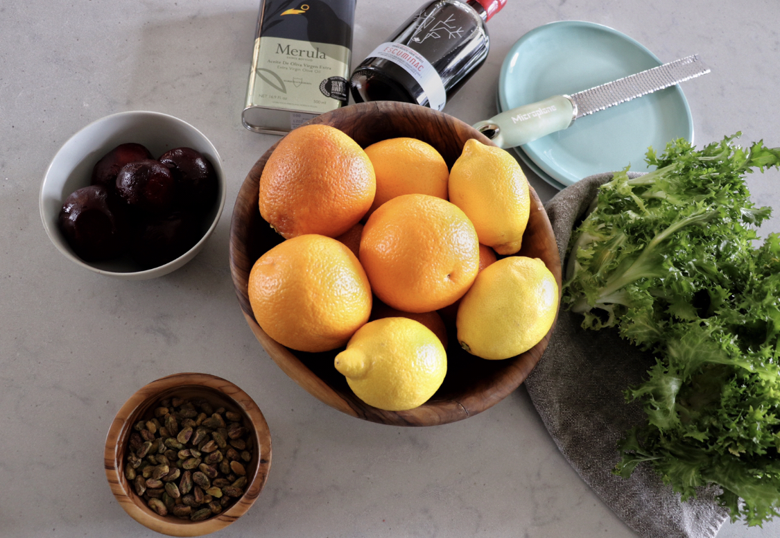 Vitamin C Salad Bradshaws and Kitchen Detail