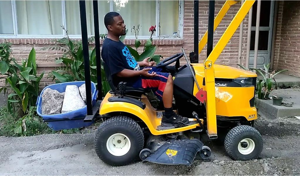 Garden Tractor Front End Loader Kits Riding Lawn Mower with Front End Loader Cub Cadet Xt1