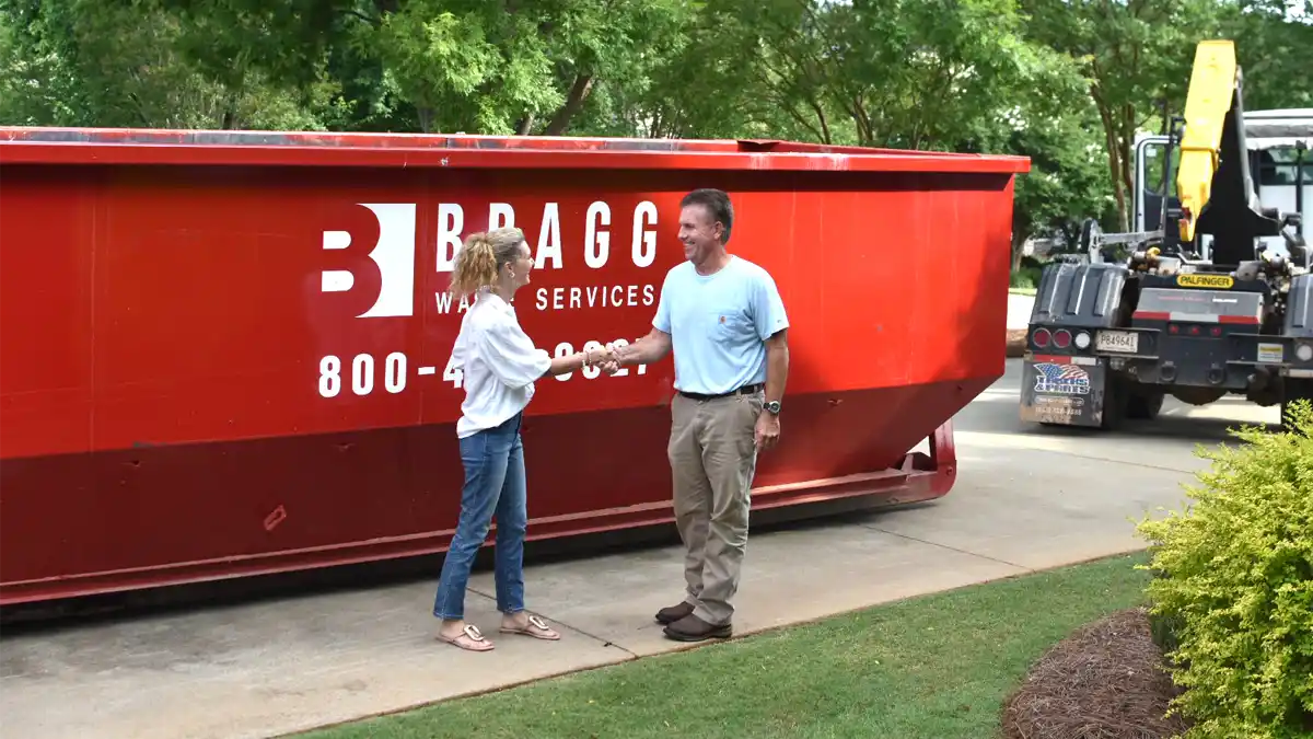 Dumpster Rental Greenville SC Bragg Waste Services