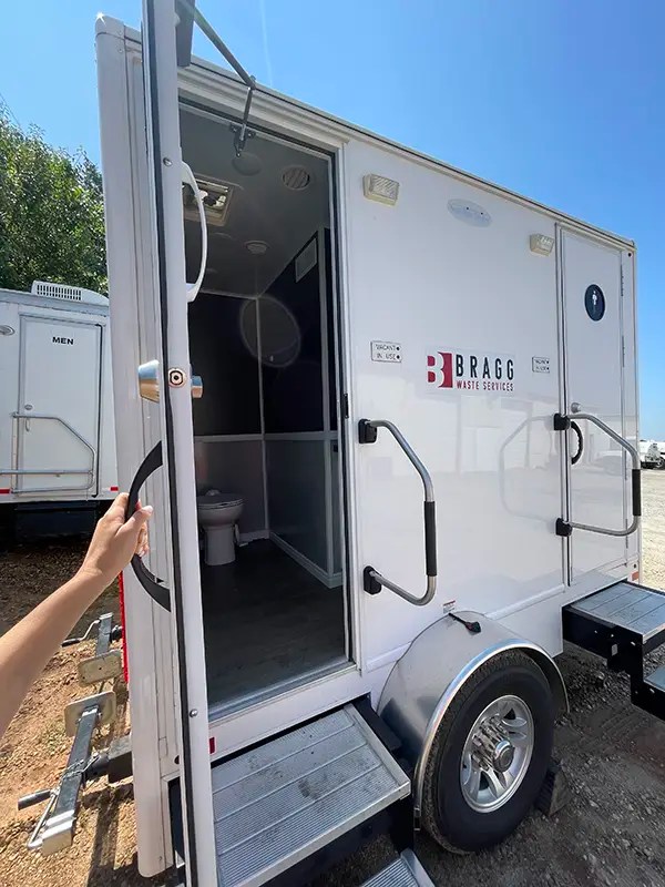 Rent Luxury Restroom Trailers for Weddings in Greenville, SC Bragg