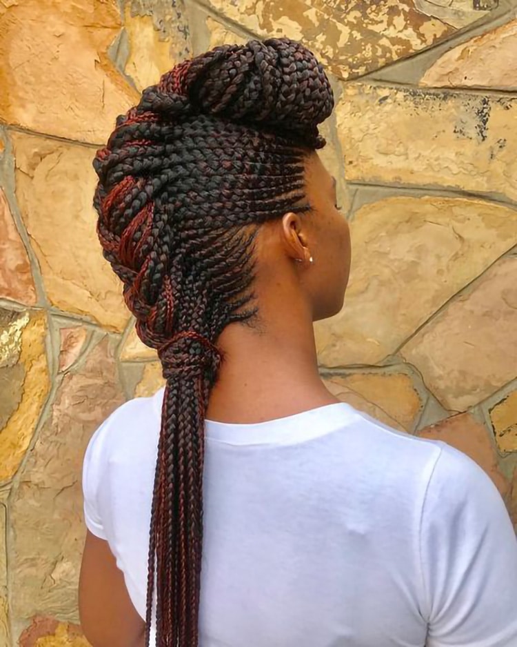 25 Mohawk Braid Hairstyles