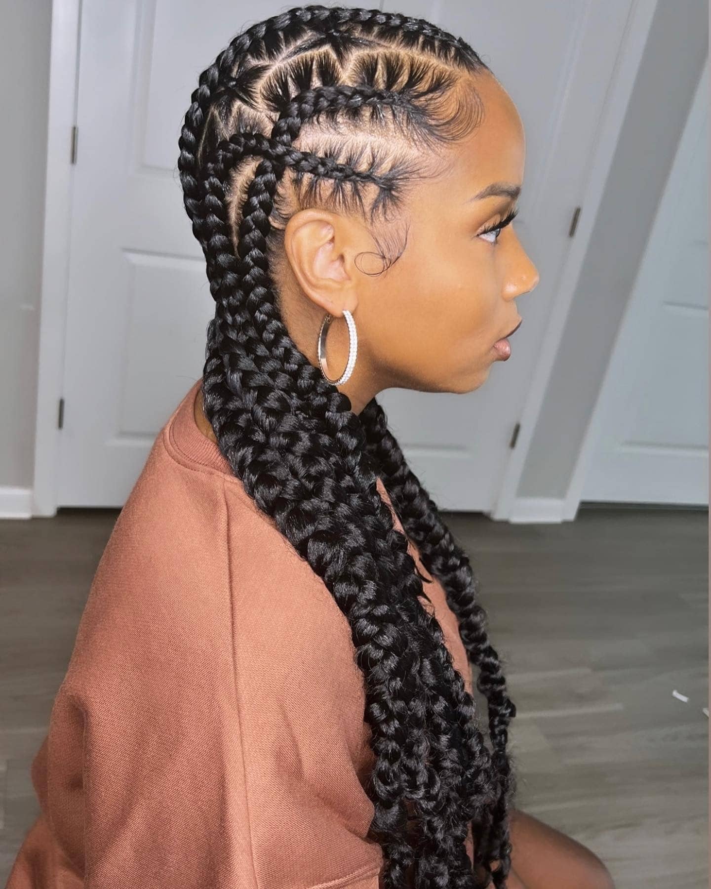 25 Braids Hairstyles for Thin Edges Braid Hairstyles