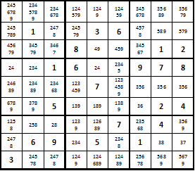 Техніка складного судоку