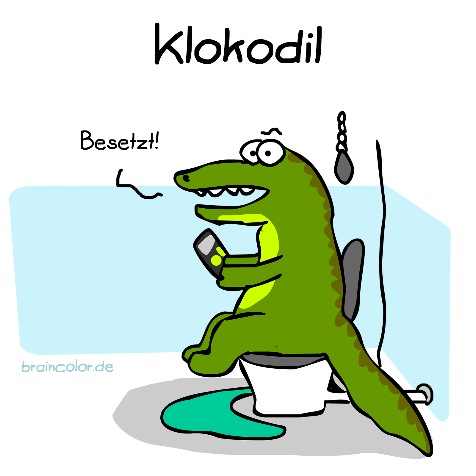 Klokodil braincolor