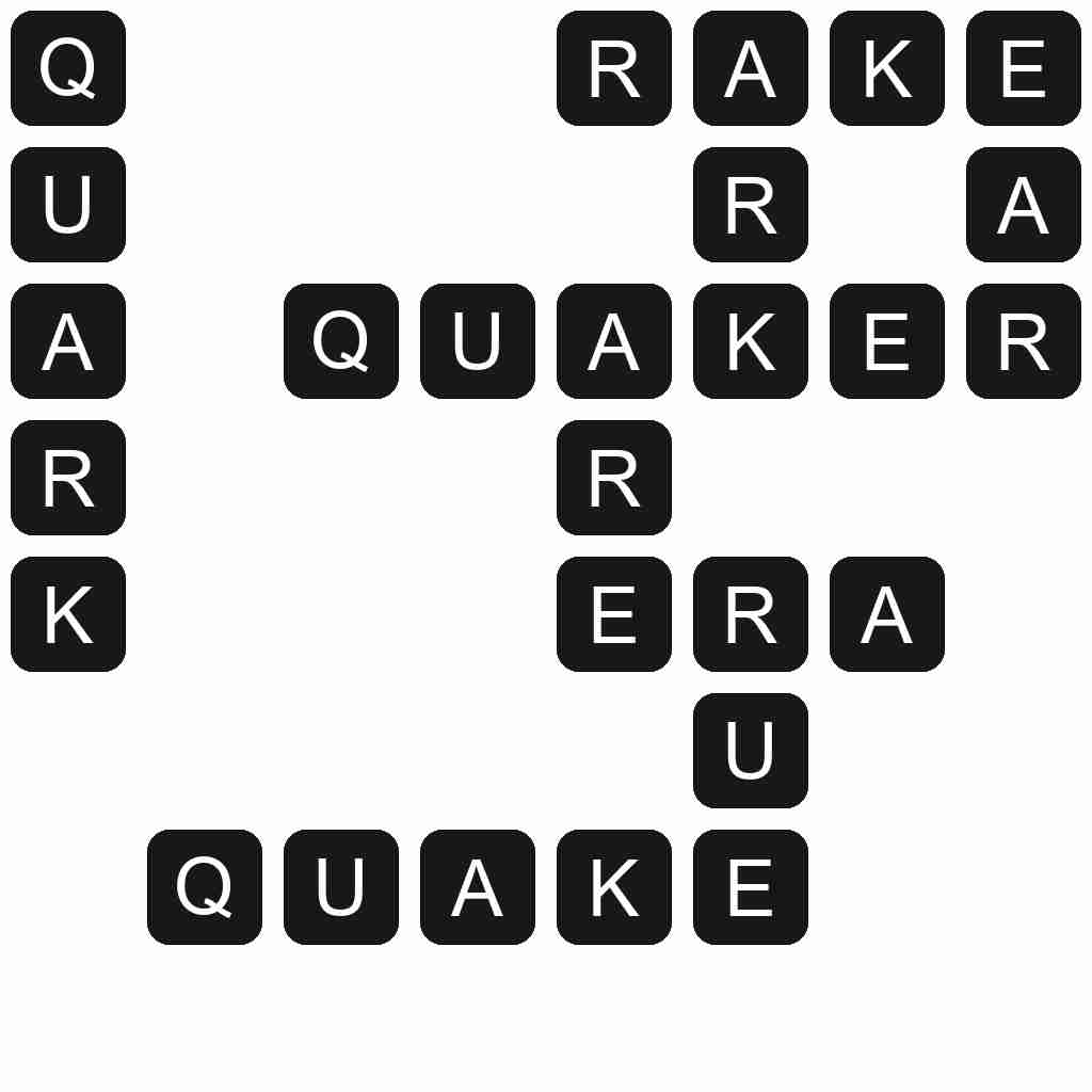 Wordscapes level 1643 answers