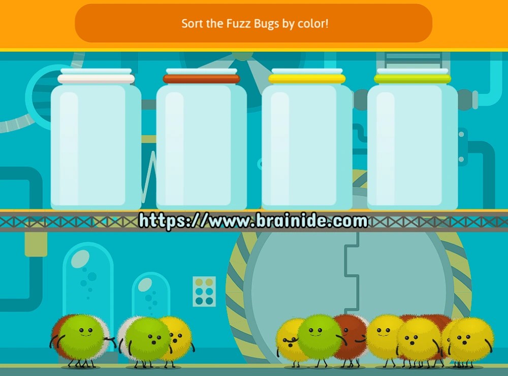 Play Fuzz Bugs, Counting, Sorting, and Comparing Kids Games