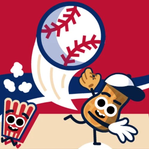 Play Doodle Baseball 🕹️ Google game free online(08)