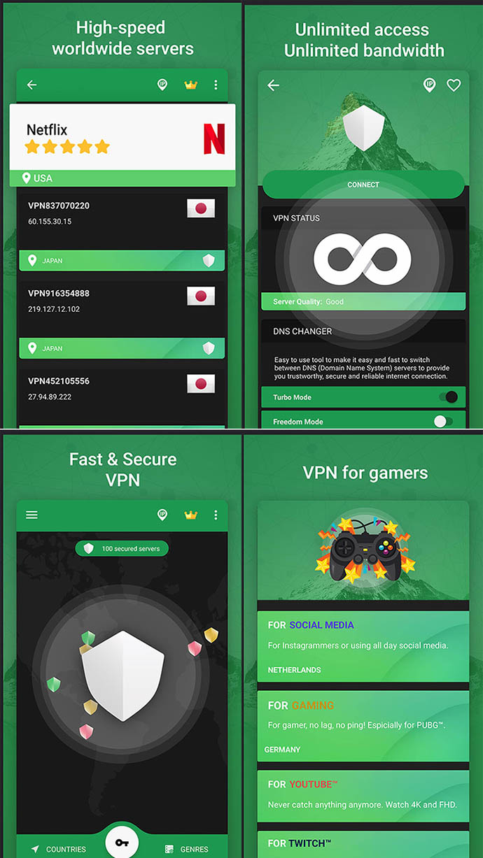 [VPN] UNLIMITED NETFLIX &amp; PUBG VPN… Android Development and Hacking