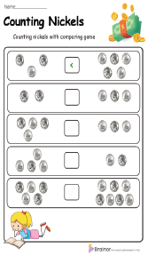 27 Free Counting Nickels Worksheets | Free printable
