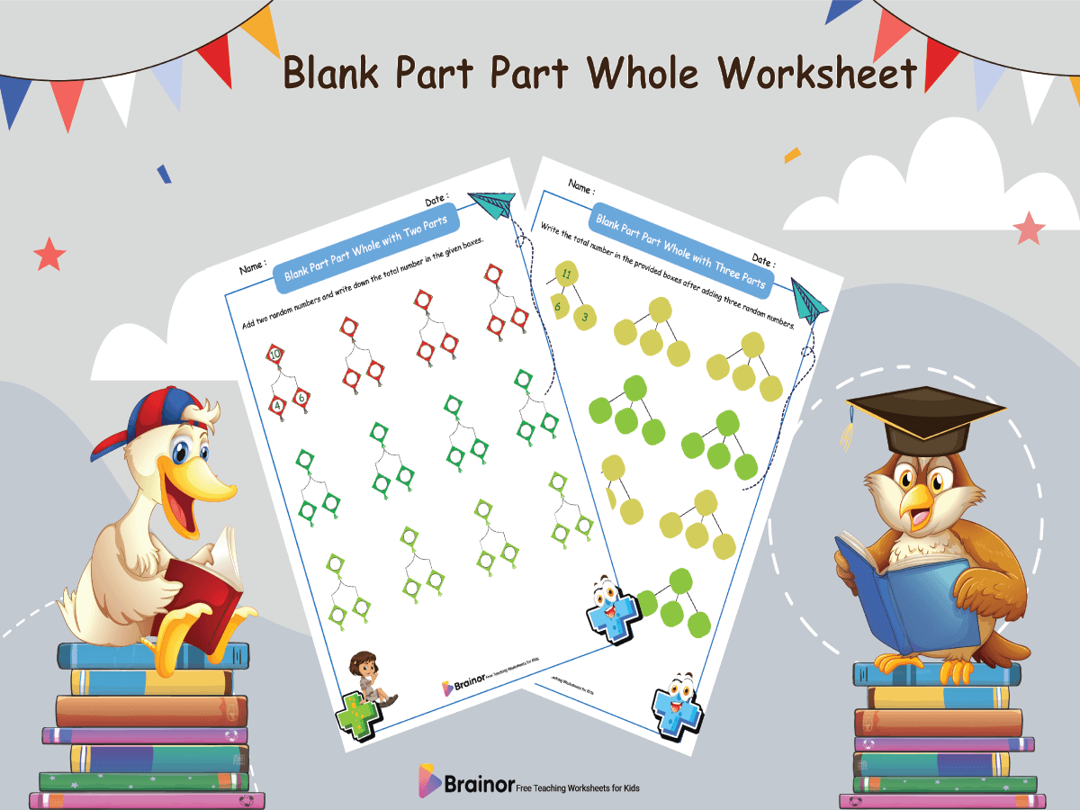 Blank Part Part Whole 12 Free Worksheet Easily Printables Blank Part Part Whole 12 Free Worksheet Easily Printables