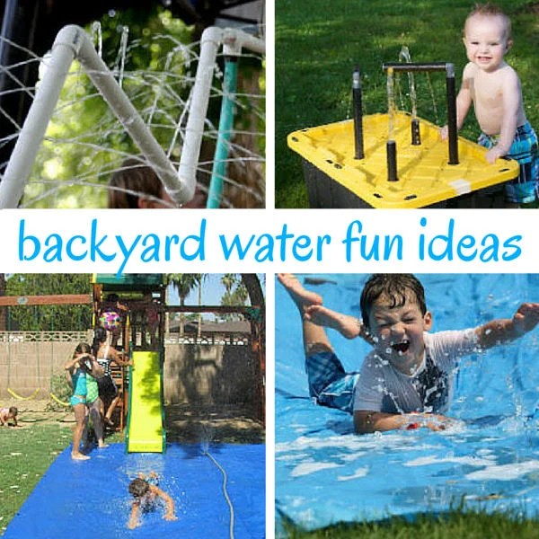 The Wettest & Coolest Backyard Water Play Ideas