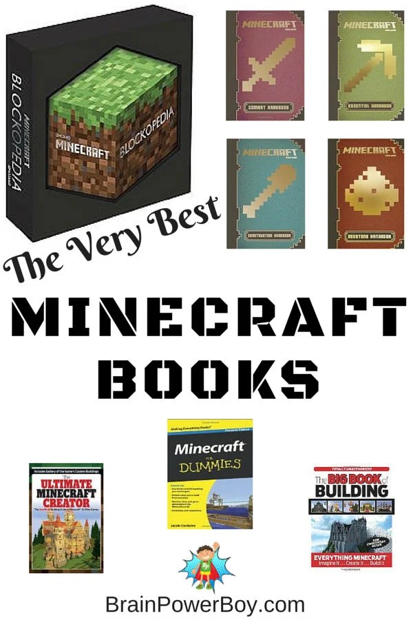 Best Books for Boys Minecraft!