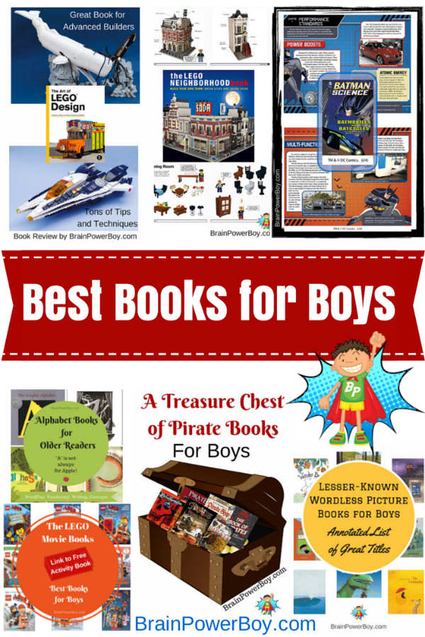 Best Books for Boys Brain Power Family
