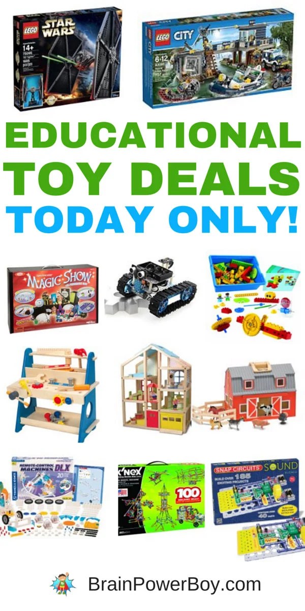 Educational Toy Sale Today Only! Brain Power Family
