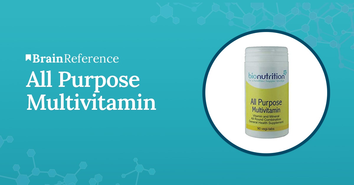 All Purpose Multivitamin Review 4 Things You May Not Know