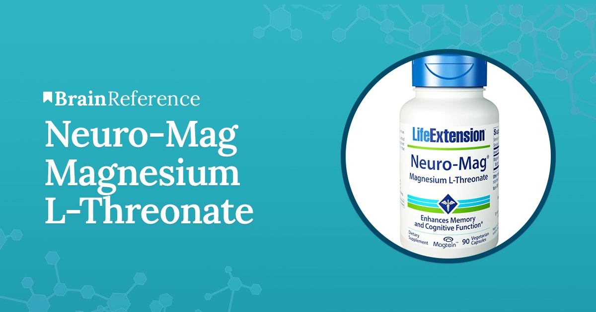Life Extension NeuroMag Magnesium LThreonate Review