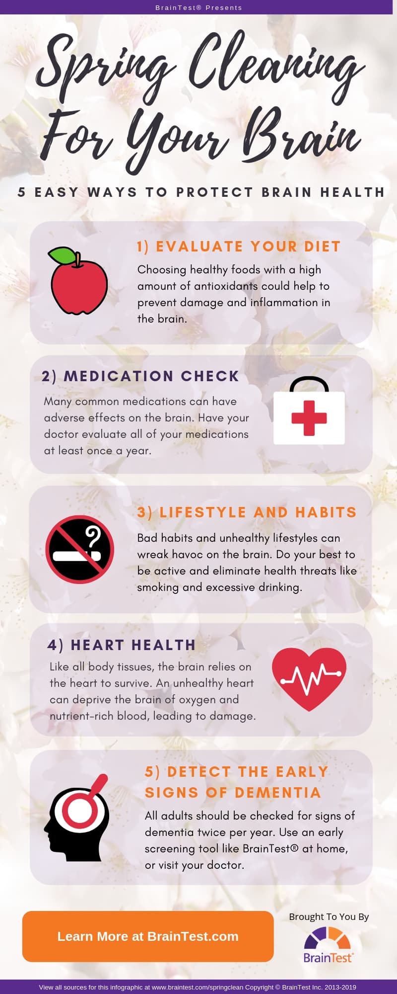 Spring Cleaning for Your Brain BrainTest