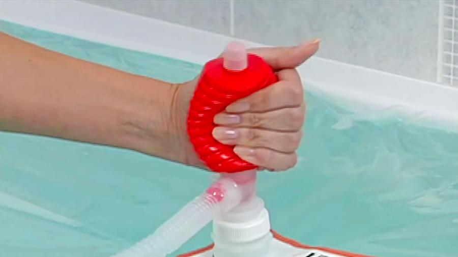 The WaterBob is a safe and unique container for water storage during a