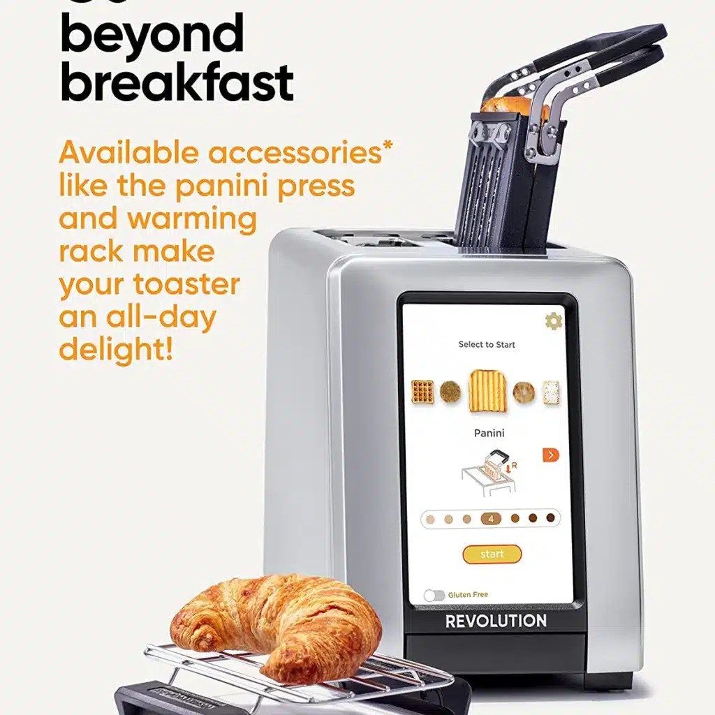 Upgrade Your Kitchen with this unique InstaGLO Touchscreen Toaster The