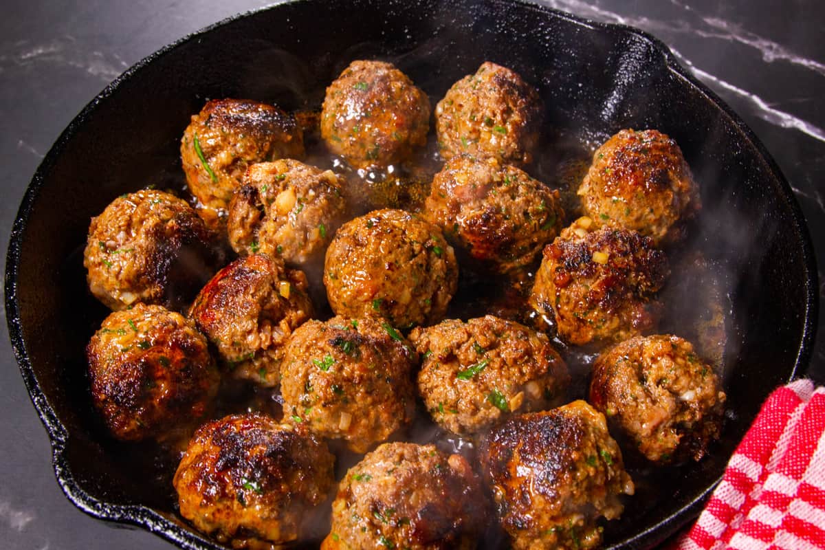 Meatballs without Breadcrumbs (BEST RECIPE!)