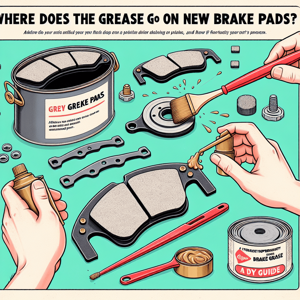 Where Does The Grease Go On New Brake Pads? Brake Experts