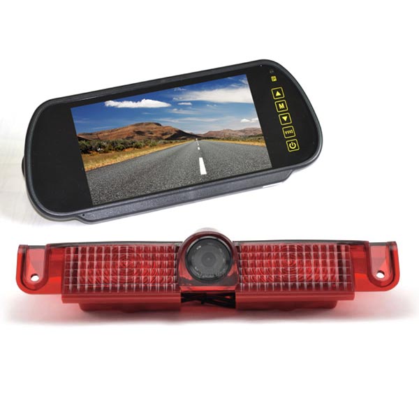 Chevy Express Backup Camera System with Mirror Mount Monitor