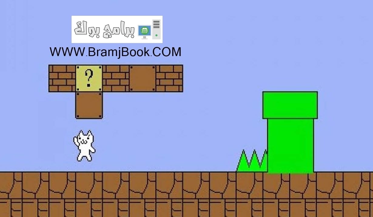 تحميل لعبة cat mario apk الجنونية