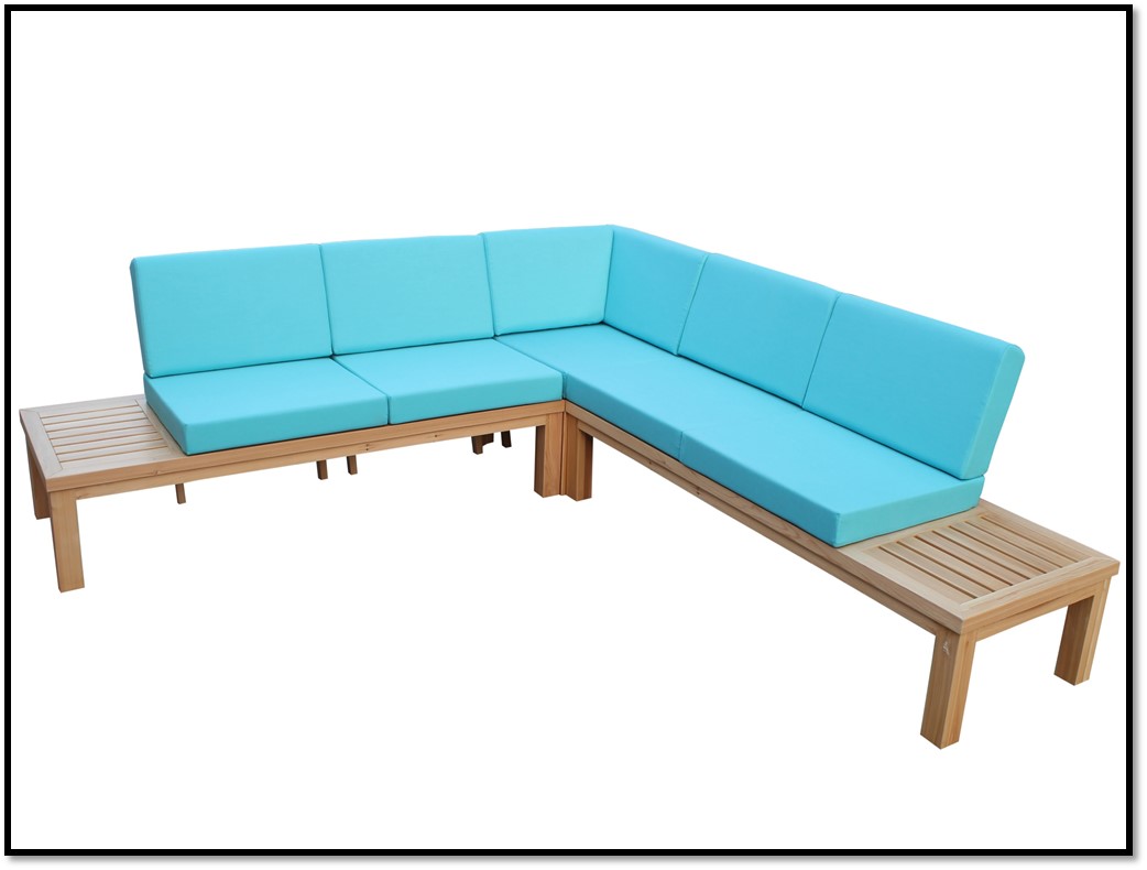 Outdoor L Shape Sofa Bramola