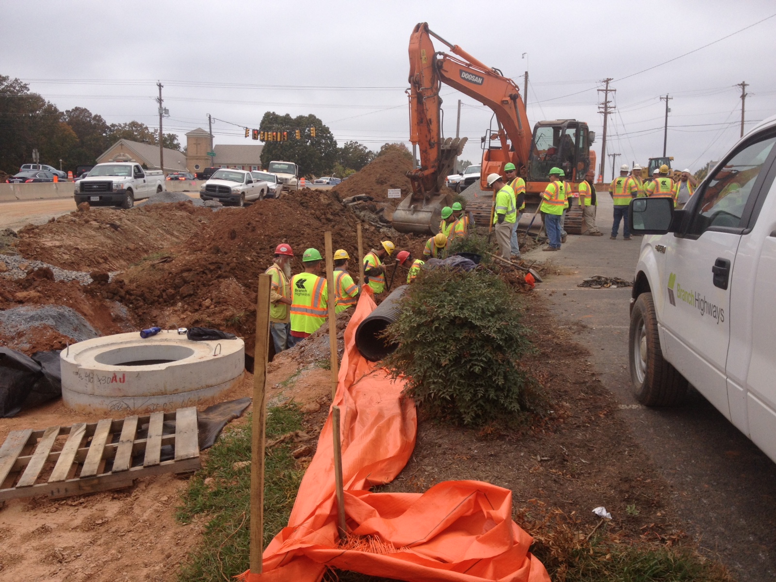 Greenview Drive Widening Branch Civil