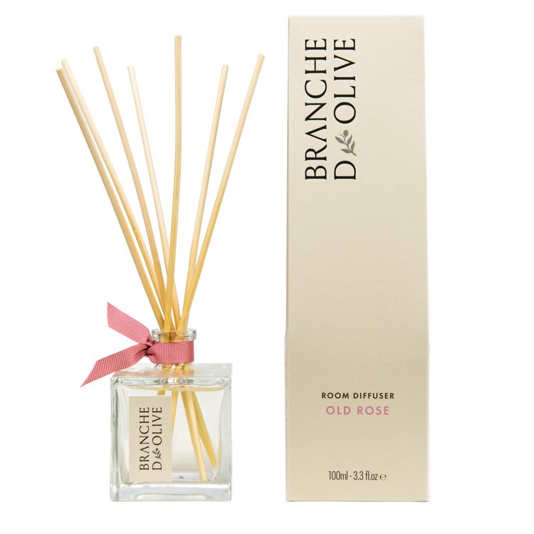 Diffuser & Refill Old Rose Branche d'Olive