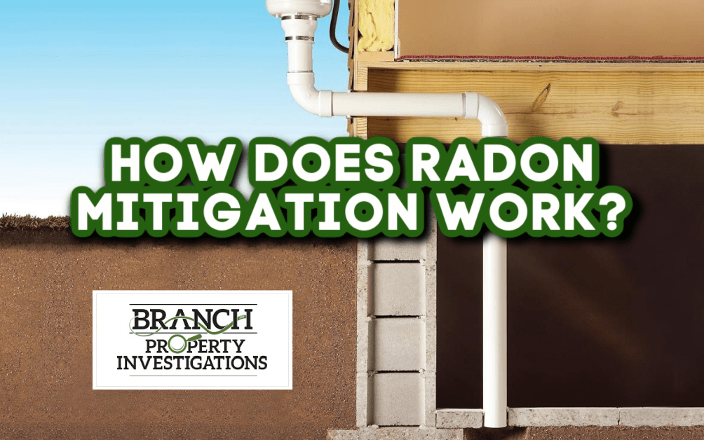 How Does Radon Mitigation Work? - Branch Property Investigations
